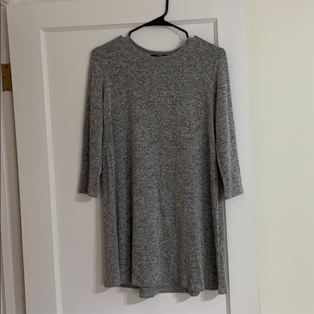 Grey tshirt dress